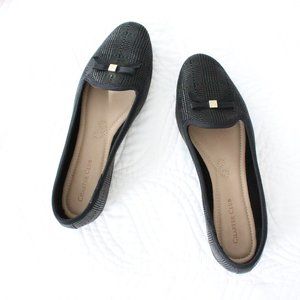 Charter Club Black Loafers Size 7